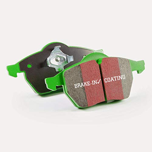 EBC Brakes DP21824 Greenstuff 2000 Series High-Performance Sport Brake Pads for Cars & Trucks - Perfect for Racing, Track Days & Aggressive Street Driving