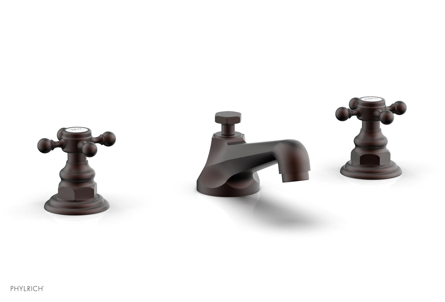 HEX TRADITIONAL Widespread Bathroom Faucet 500 01 - Perfect for Modern Vanities & Luxury Home Renovations