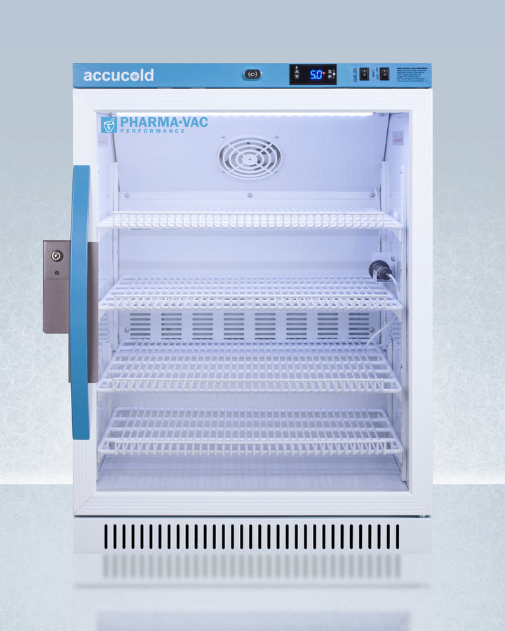 Accucold 6 Cu.Ft. ADA Compliant Vaccine Refrigerator - Medical Grade Storage for Vaccines, Medications & Pharmaceuticals | Perfect for Clinics, Pharmacies & Laboratories