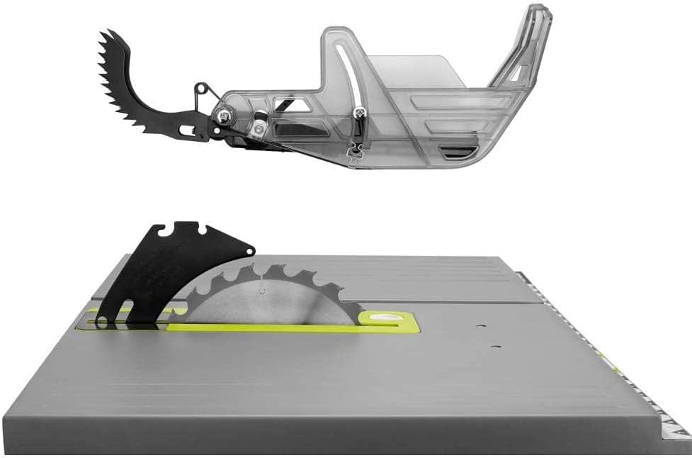 RYOBI 13 Amp 8-1/4 Inch Compact Portable Corded Jobsite Table Saw - Professional Woodworking Tool for DIY Projects & Home Renovations (Renewed)