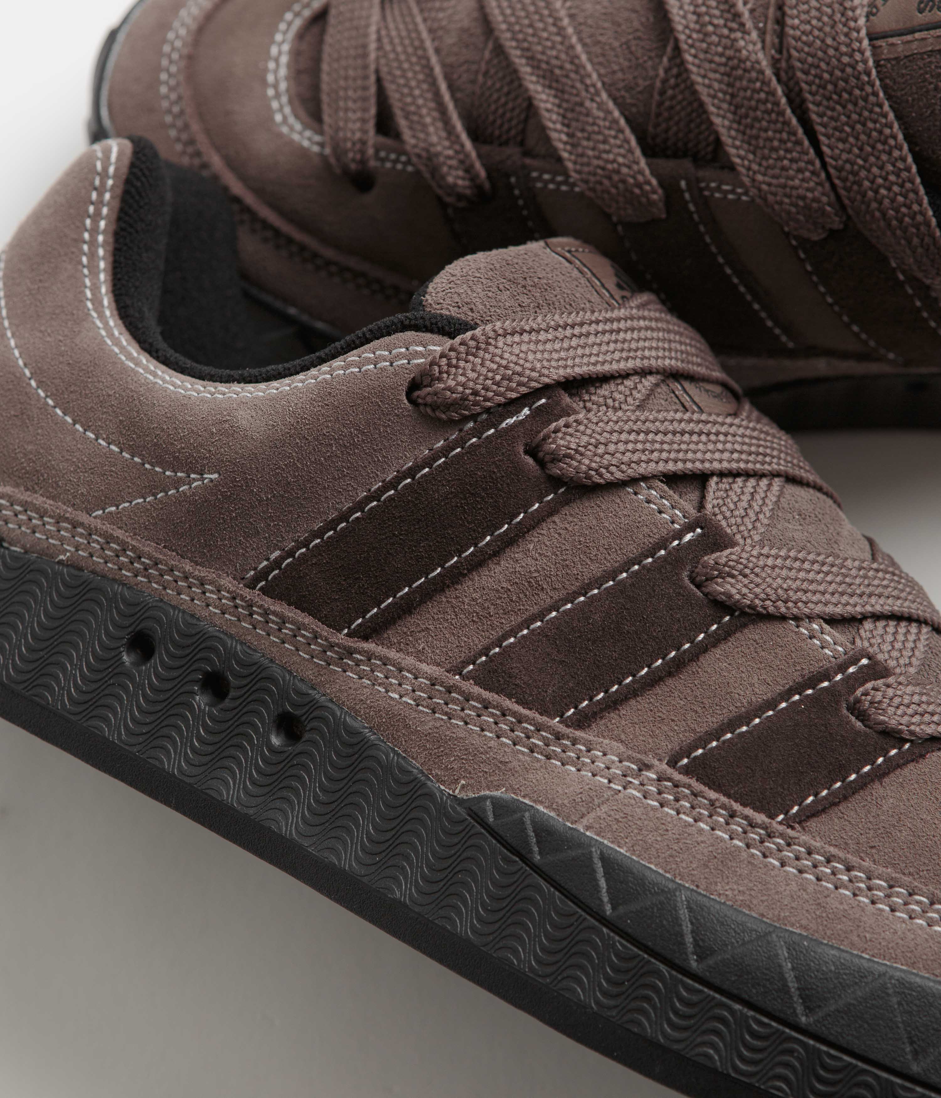 Adidas Adimatic Shoes for Men & Women - Earth Strata / Dark Brown / Crystal White | Retro Skate Sneakers for Casual Wear & Street Style