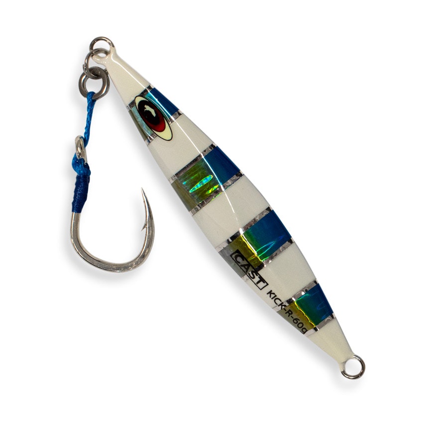 Slow Pitch Jig Fishing Lure 60g - Premium Casting Jig for Saltwater & Freshwater Fishing | Ideal for Bass, Tuna, and Bottom Fishing