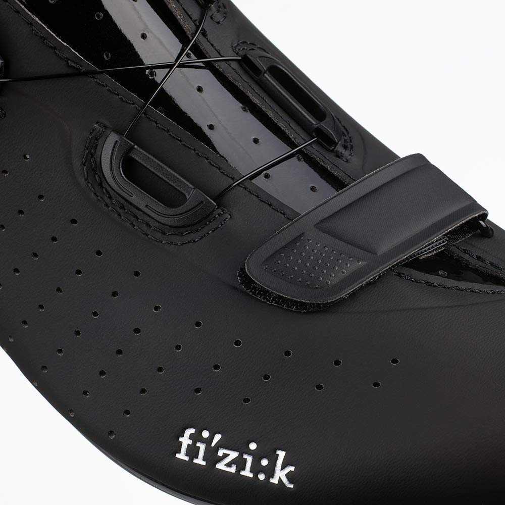 Fizik Unisex Adult Tempo Overcurve Cycling Shoes - Black/Black - Size 9.5 US - Perfect for Road Biking & Indoor Cycling Training