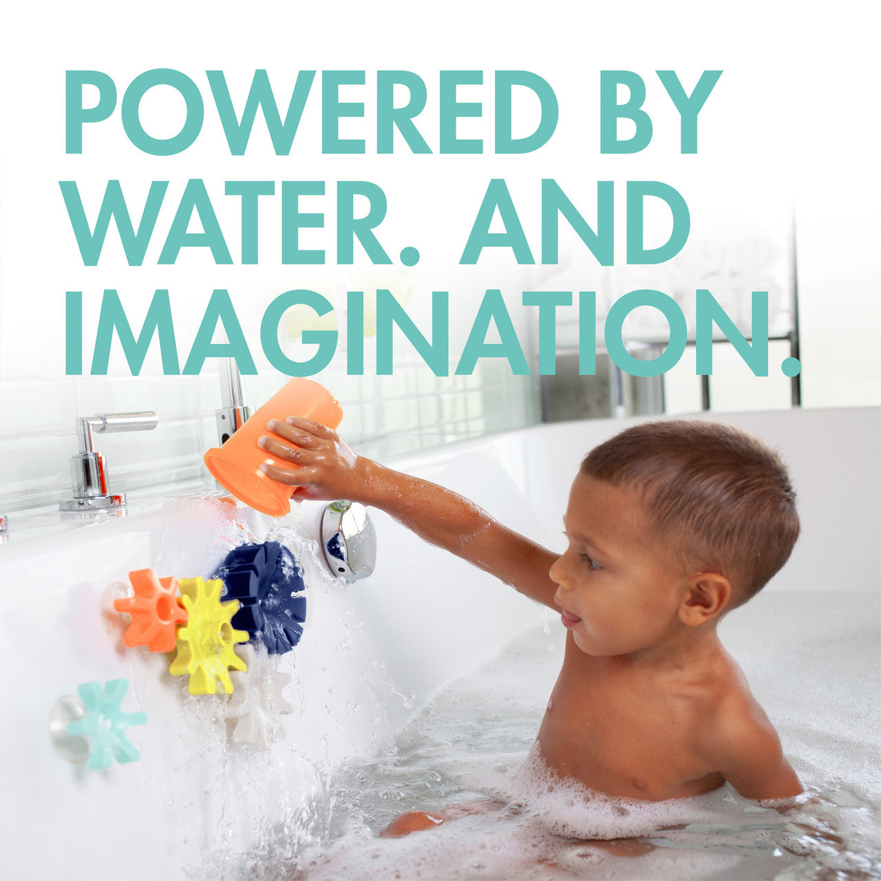 COGS Building Bath Toy Set for Kids - STEM Learning Toys for Toddlers, Fun & Educational Bath Time Play