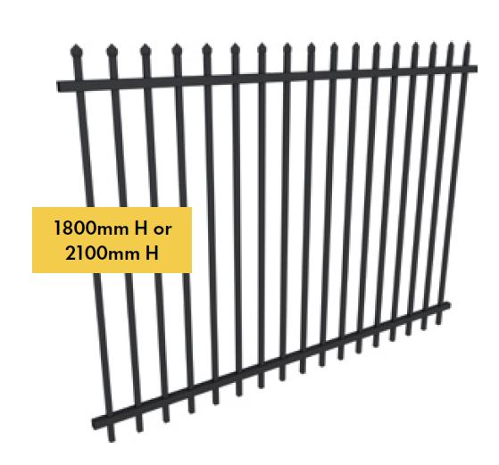 Zeus Aluminum Panel 1800mm or 2100mm Height x 2400mm Width - Durable Wall Partition for Office, Warehouse & Industrial Spaces