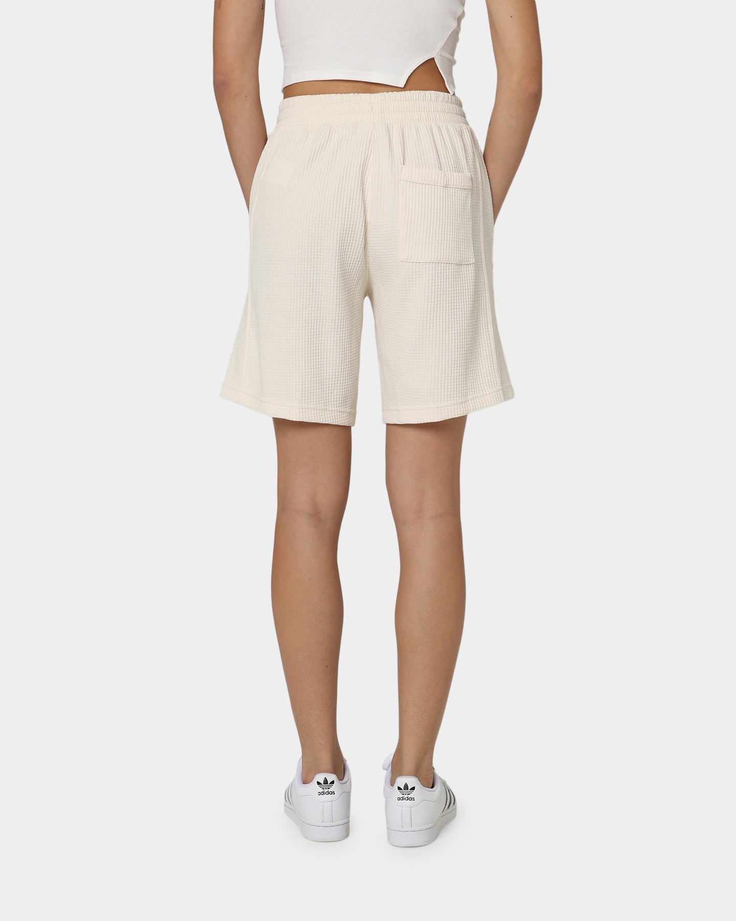 Adidas Waffle Running Shorts for Men - Wonder White - Lightweight Athletic Shorts for Running, Gym & Workout - Comfortable Training Shorts with Quick-Dry Fabric