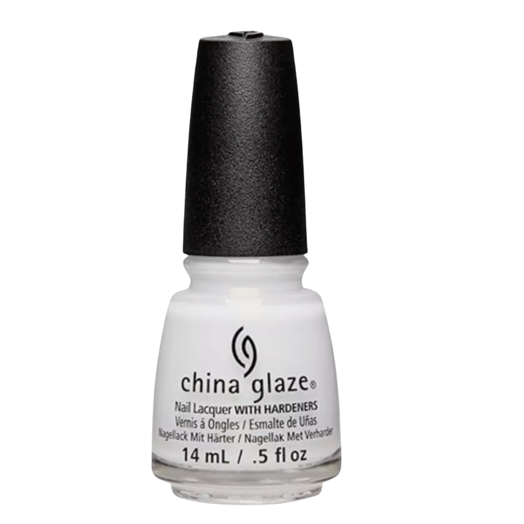China Glaze Nail Lacquer - Snow Way #83775 (0.5 fl oz) - Long Lasting Winter Nail Polish for Holiday Parties & Special Occasions