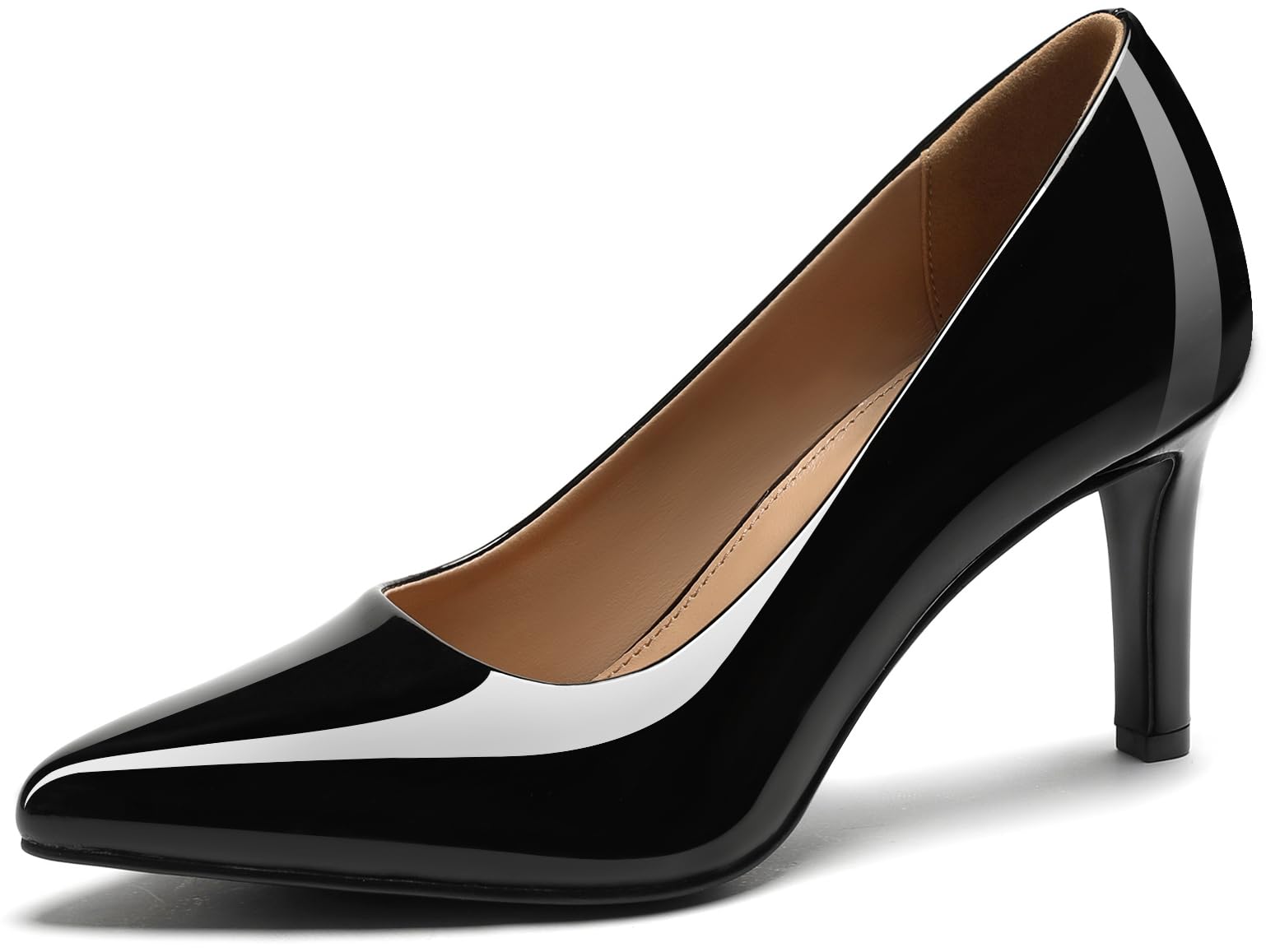 Stylish Women's Pointed Toe Stiletto Pumps - 3 Inch High Heels for Wedding, Party & Evening Dress Shoes | Comfortable Closed Toe Pumps for Prom, Cocktail Events & Formal Occasions