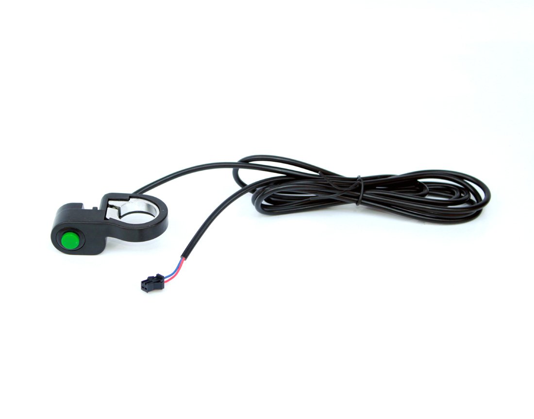 L-faster Electric Bike Dual Horn Switch - Wuxing Multifunction Button for E-Bike & Scooter - Cruise Control, Brake Button - Perfect for Commuting & Urban Riding