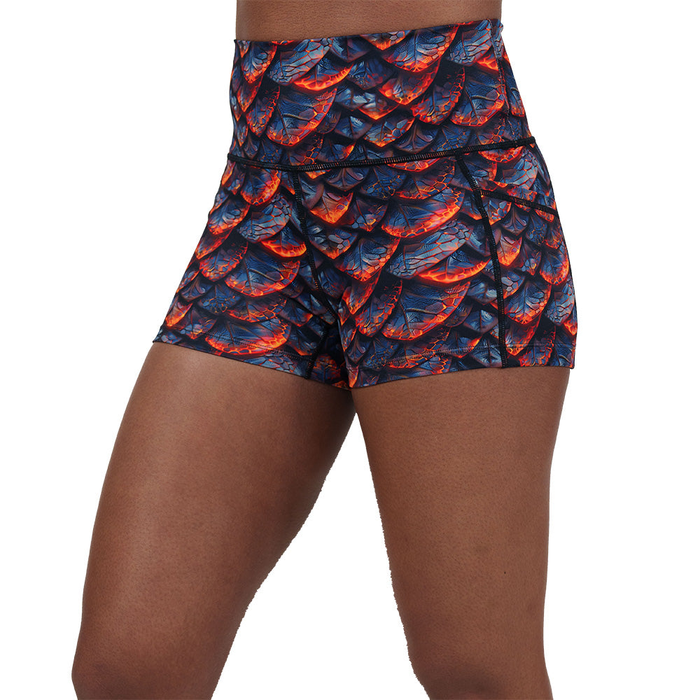Molten Dragon Men's Athletic Shorts - Lightweight Quick-Dry Gym Workout Running Basketball Shorts for Men - Perfect for Training, Sports & Casual Wear