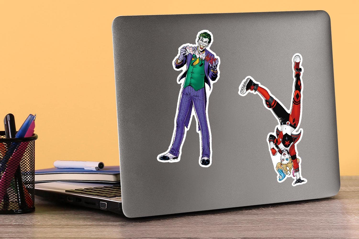 Batman Villains Sticker Pack - 50pcs Premium Die-Cut Vinyl Stickers for Laptop, Water Bottle, Skateboard, Scrapbooking - Waterproof & UV Resistant - Perfect for DIY Crafts, Room Decor, Gifts and Party Favors