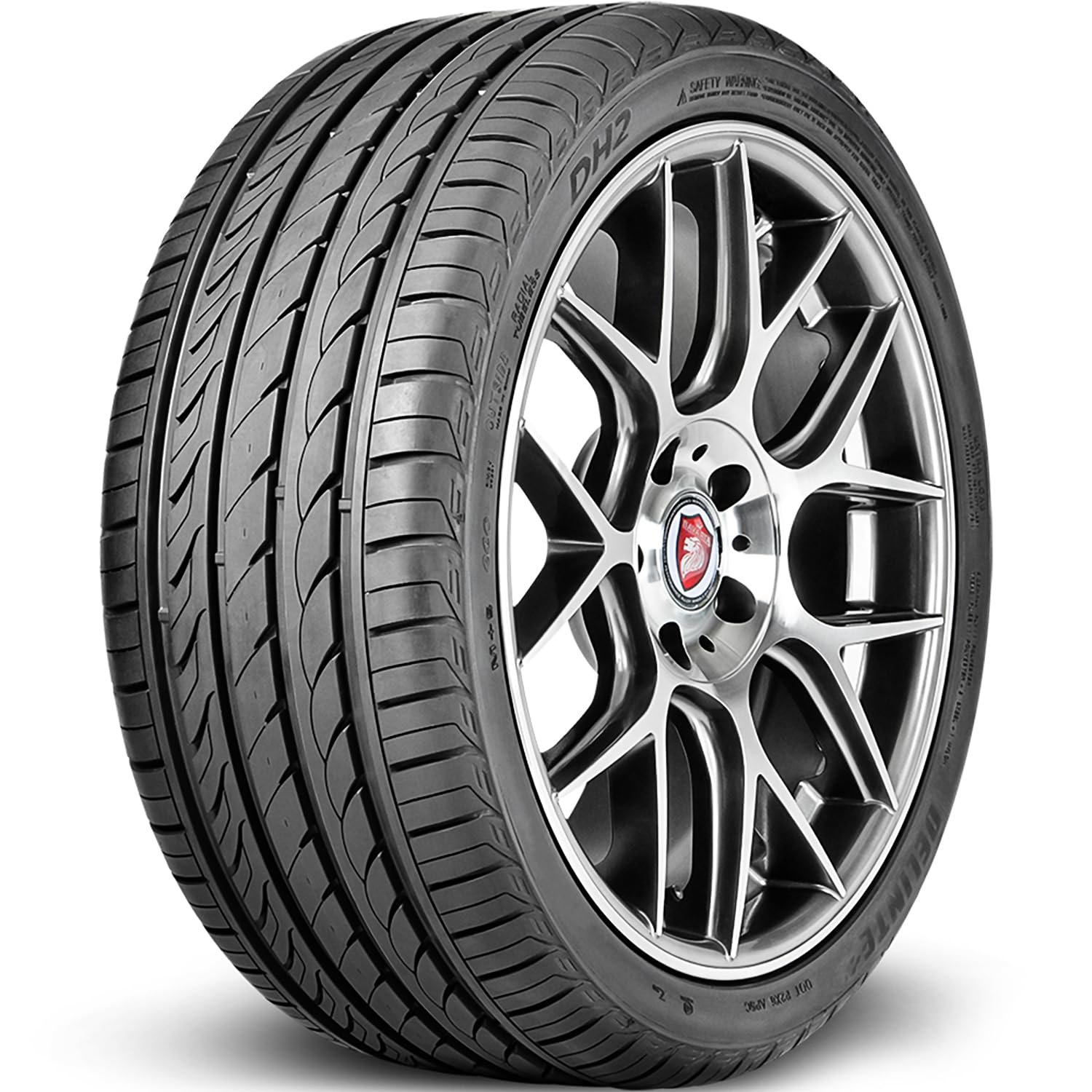 Delinte DH2 Touring Radial Tire - 225/65R16 100H All-Season High Performance Car Tires for Smooth Ride & Long Mileage | Perfect for SUVs, Sedans, and Highway Driving