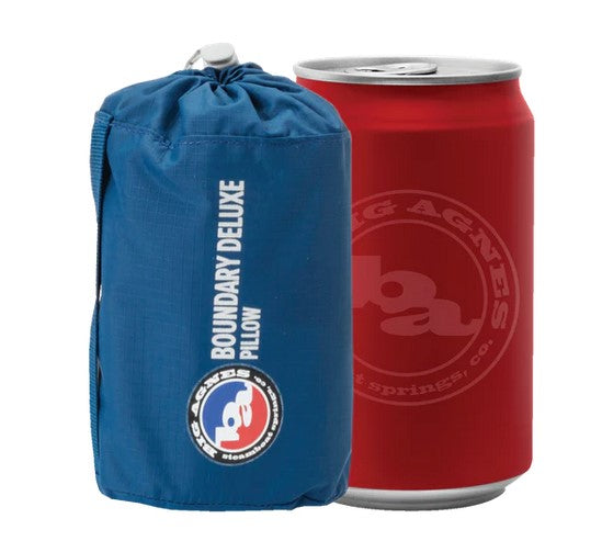 Big Agnes Boundary Deluxe Camping Pillow - Ultra Comfortable & Compact for Backpacking, Hiking, Travel - Perfect for Outdoor Adventures & Home Use