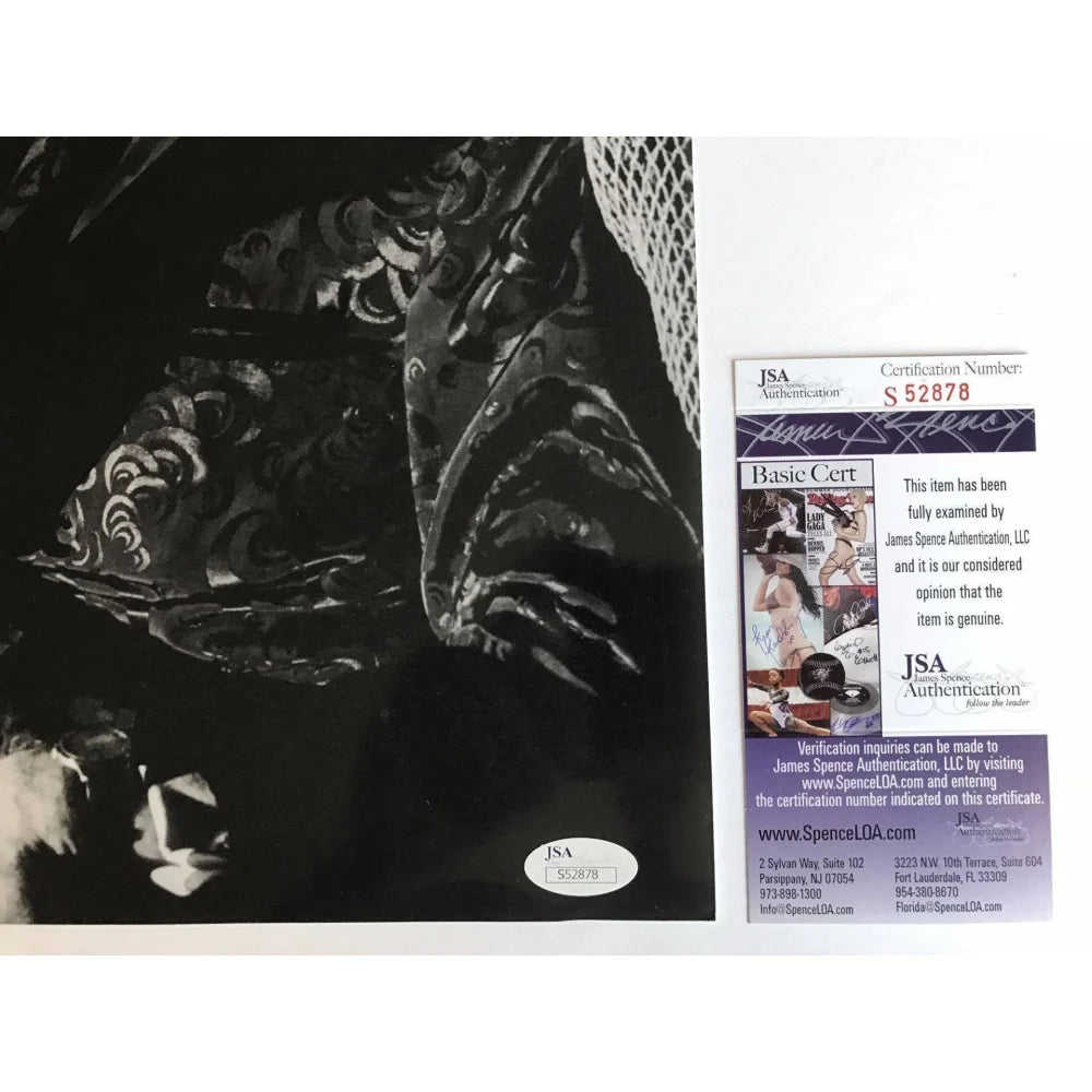 Martin Landau Autographed 11x14 Photo with JSA COA - Ed Wood Movie Memorabilia Signed by Johnny Depp Co-Star - Perfect for Film Collectors & Hollywood Memorabilia Displays