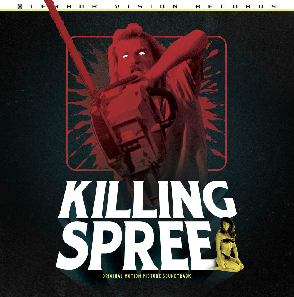 Killing Spree Original Soundtrack LP Vinyl Record - Horror Movie Music Score for Film Collectors & Halloween Party Playlist