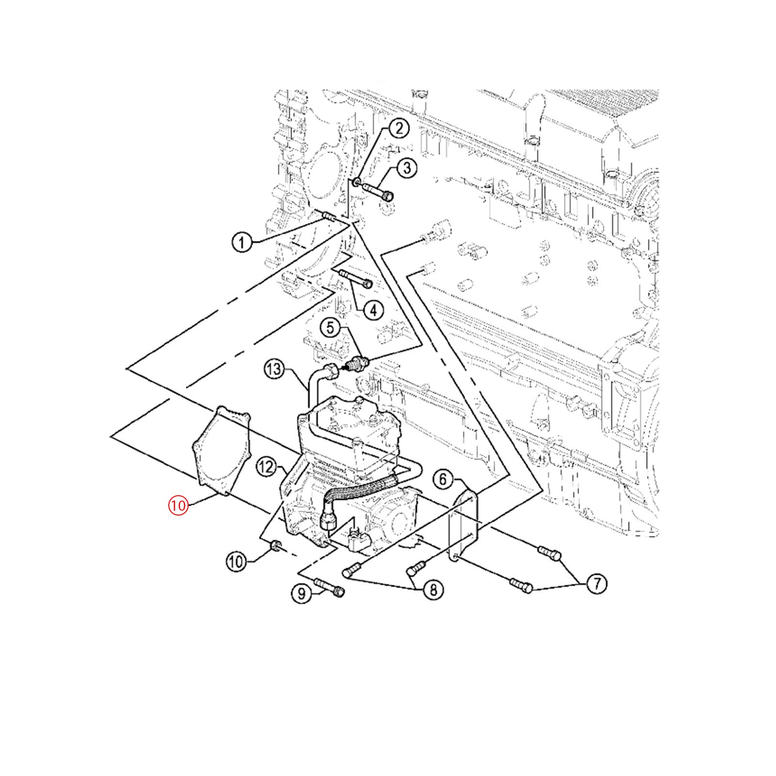 High-Performance Gasket Air Compressor S60 - 12.7L (08929299) | Durable Replacement Part for Industrial & Automotive Use | Perfect for HVAC Systems, Pneumatic Tools & Machinery Maintenance