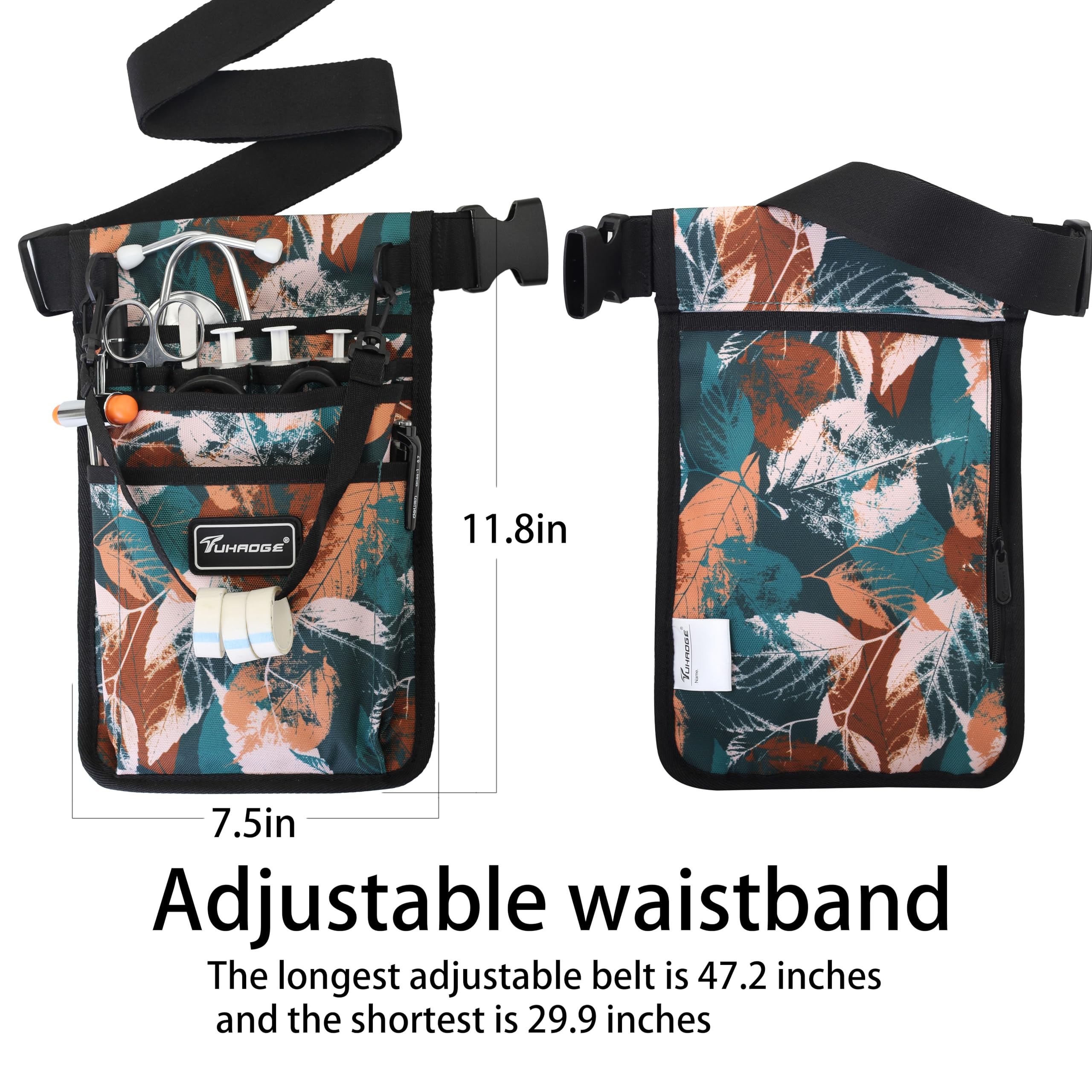 Nurse Storage Waist Bag - Practical Belt Organizer Pouch for Medical Supplies | Perfect for Nurses, Doctors & Healthcare Professionals on Duty