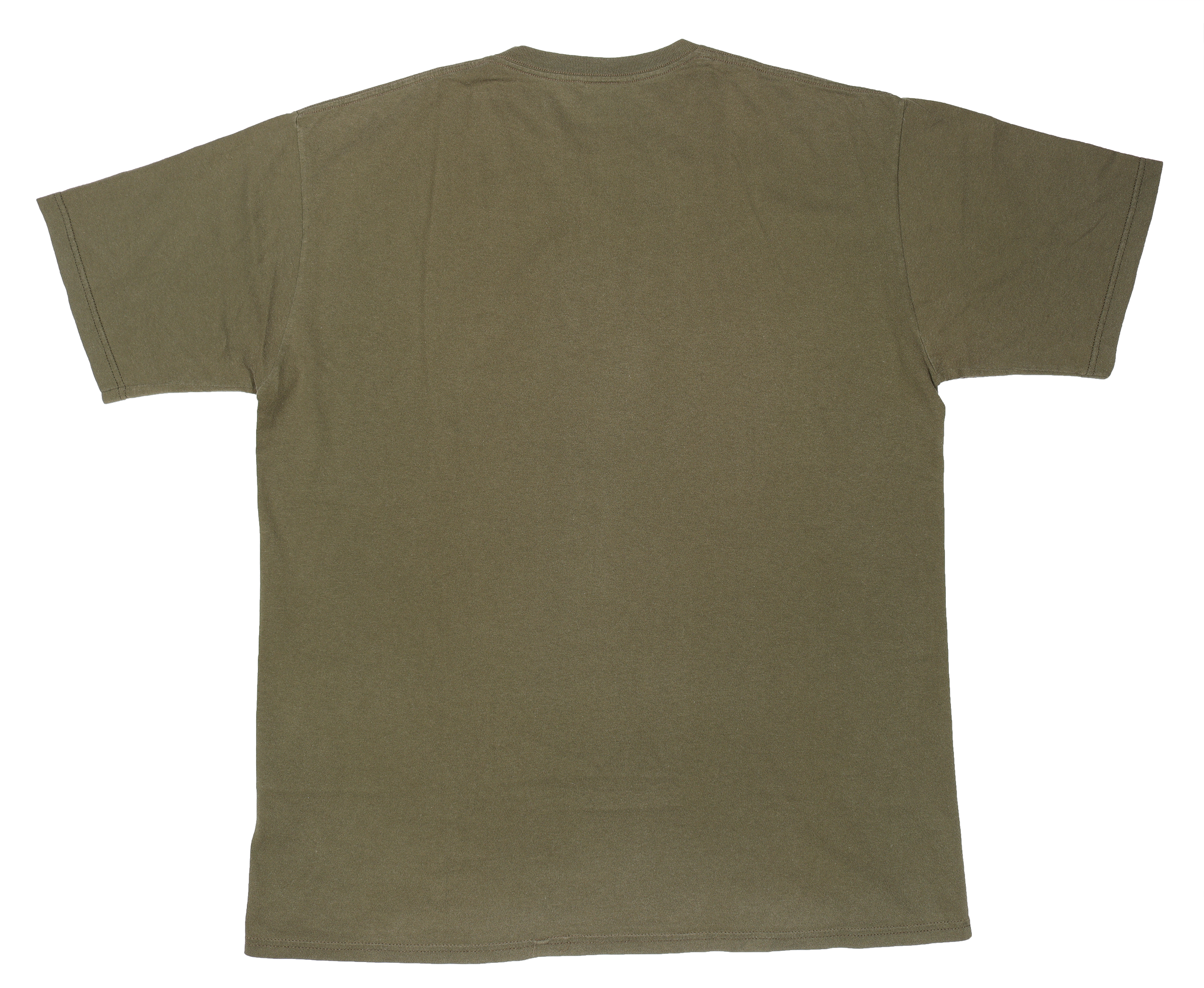 Vintage 1990's Olive Green Box Logo T-Shirt - Retro Streetwear for Men & Women - Perfect for Casual Outfits, Urban Fashion, and 90s Nostalgia