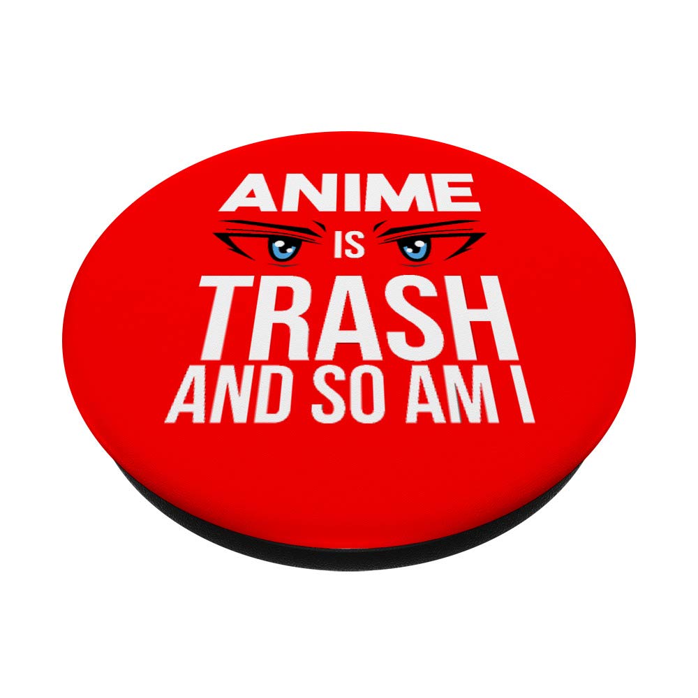 Anime PopSockets Grip & Stand for iPhone & Android - Otaku Fan Phone Holder for Tablets & Smartphones - Perfect for Watching Anime & Gaming
