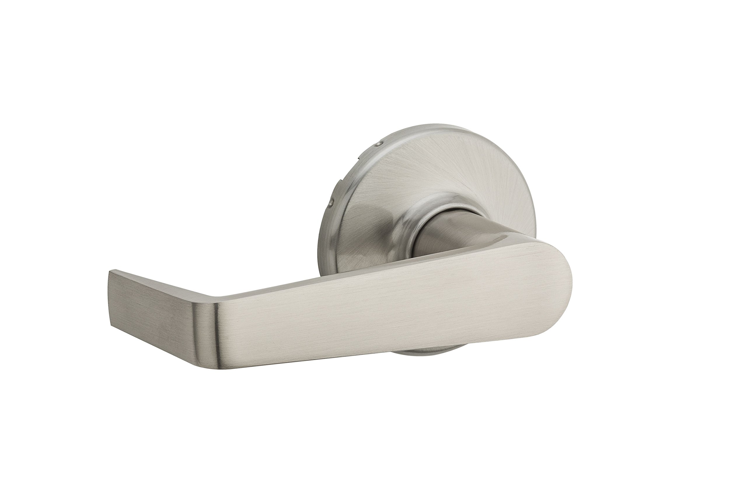 Kwikset 721KNL-15 Kingston Light Commercial Passage Door Lock - Satin Nickel Finish - Secure & Durable Entry Door Lock for Offices, Schools & Commercial Buildings