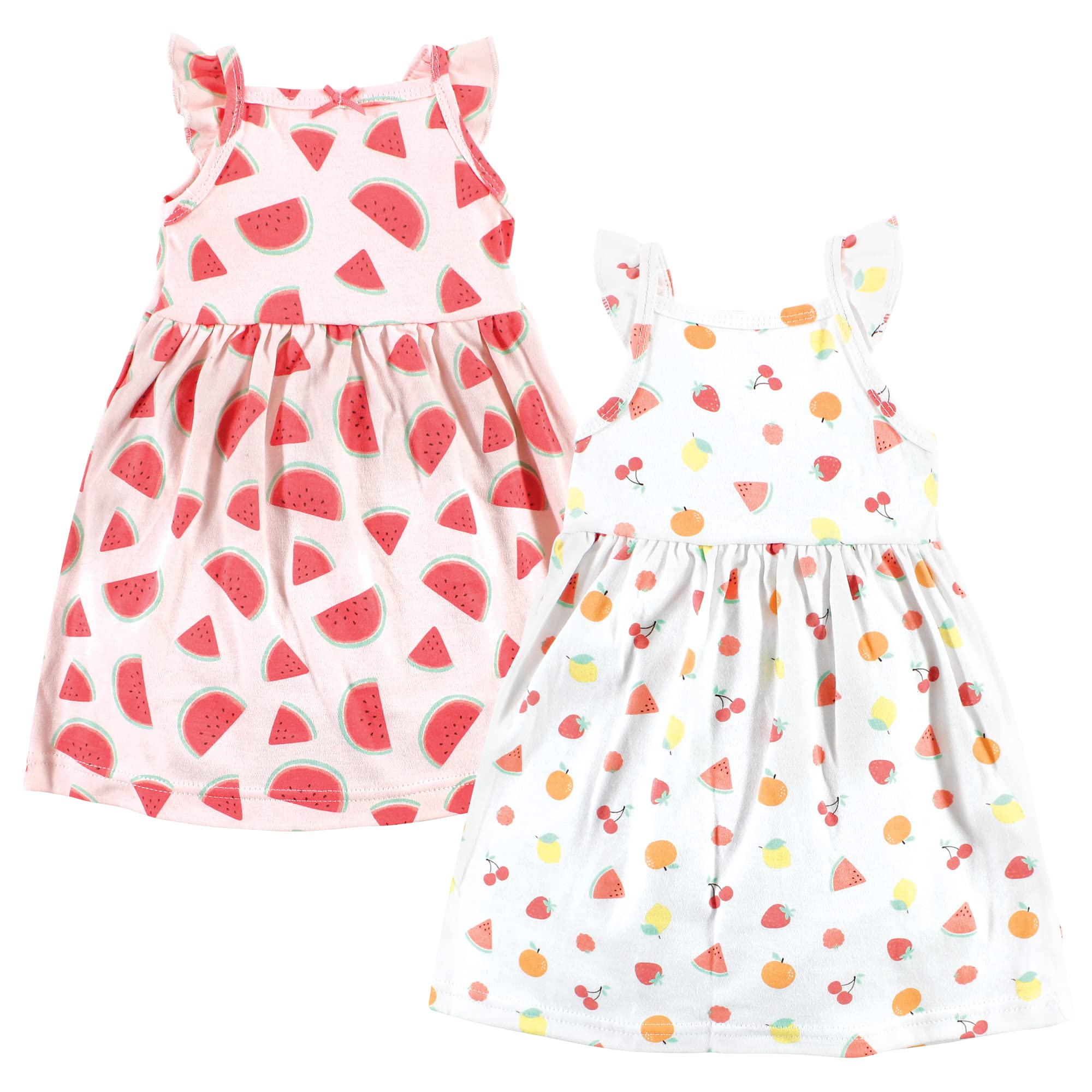 Hudson Baby Girls' Cotton Dresses - Playtime & Party Outfits