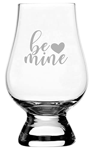 Valentine's Whisky Glass 6.5oz with Quotes - Romantic Gift for Couples