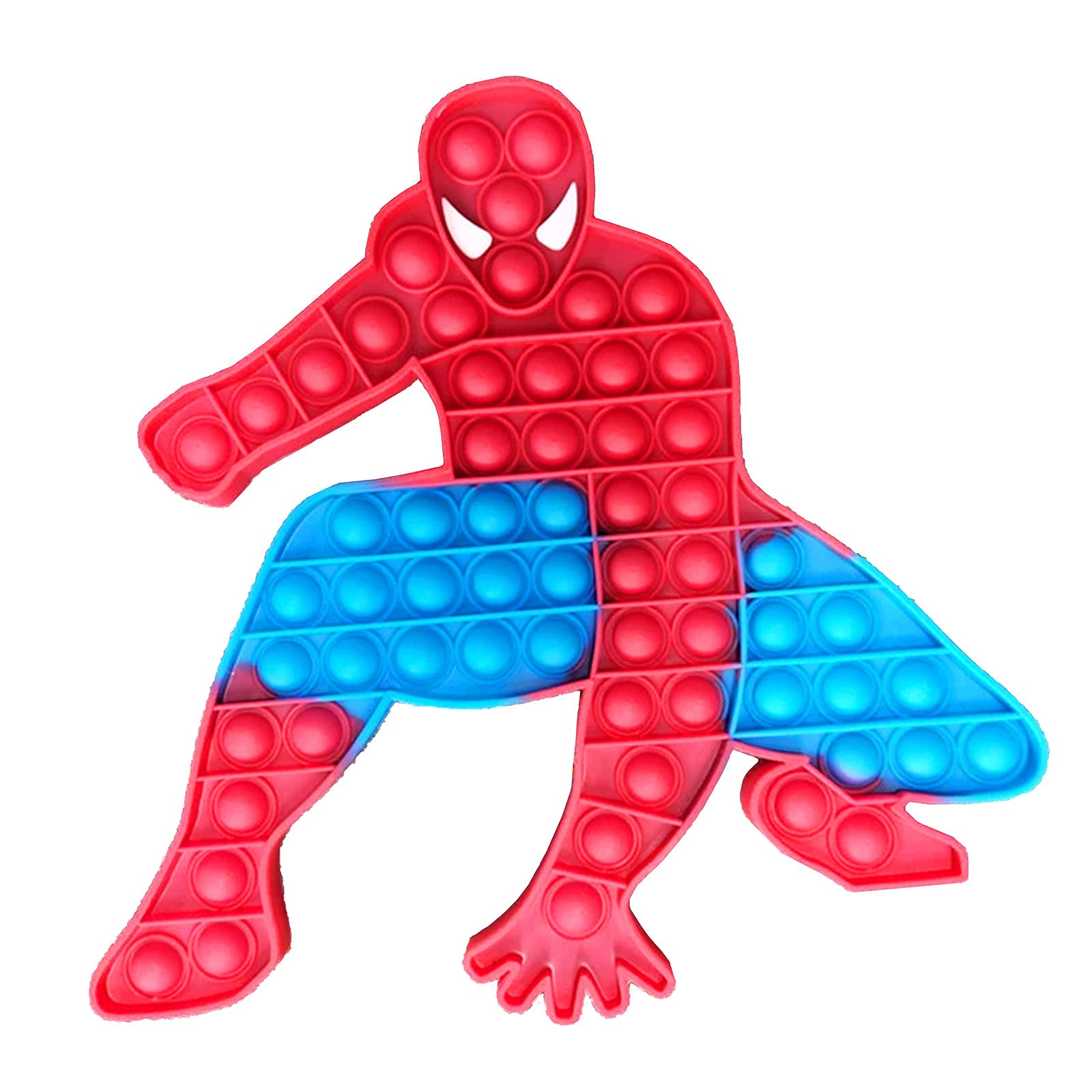 Large Sensory Fidget Toys - Pop Bubble Popper with Clicking Sound, Stress Relief Silicone Toy for Kids & Adults | Perfect for Anxiety Relief, Autism, ADHD, and Office Desk Play