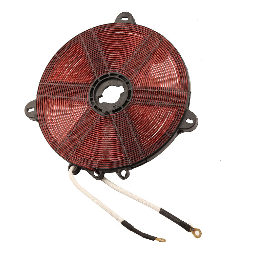 1300W 155mm Induction Heating Coil with Enameled Aluminum Wire - Replacement Part for Induction Cooktops - Perfect for Home Kitchen, Commercial Cooking & DIY Repair Projects