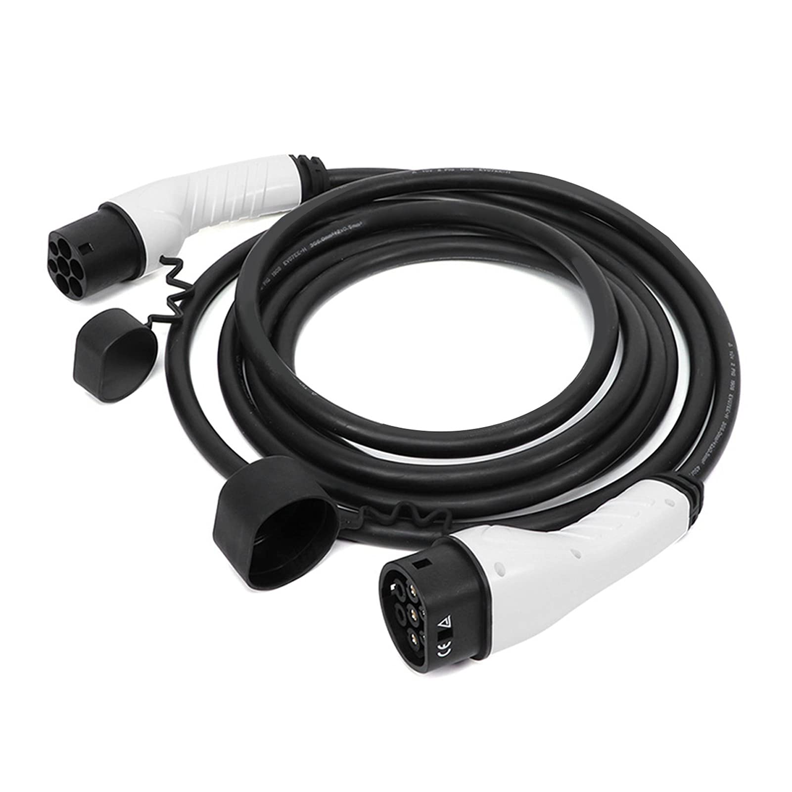 16A/32A Portable EV Charger - 3-Phase Electric Vehicle Charging Cable for Home, Travel & Emergency (250V-415V) | Fast Charging Station for Tesla, Nissan Leaf, Chevy Volt & More