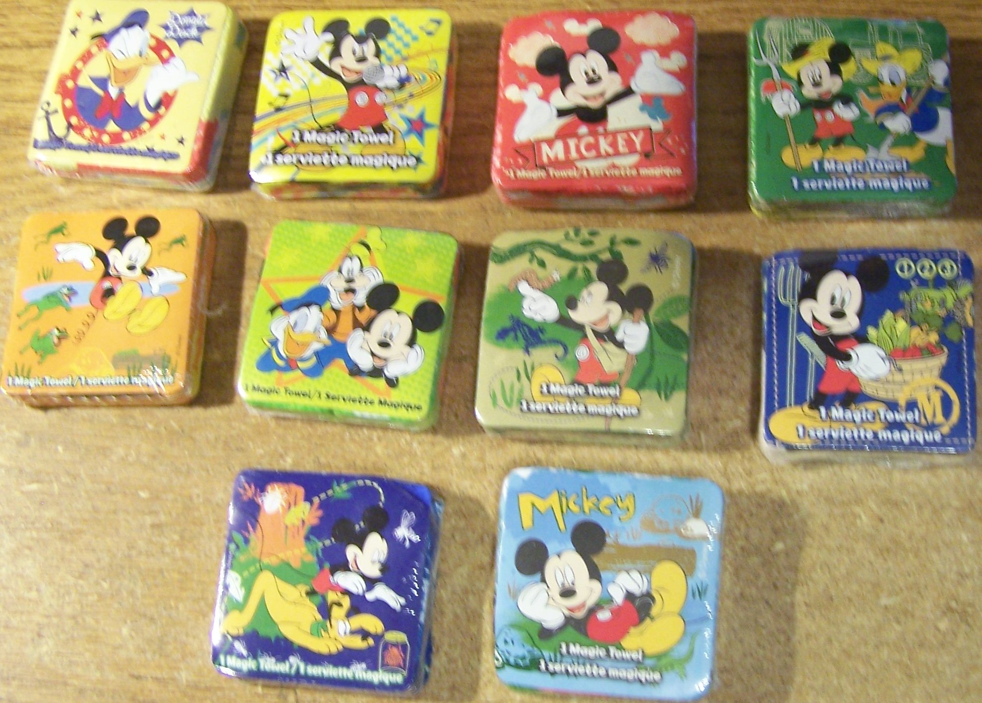 Disney Mickey Mouse Clubhouse Magic Pop Up Wash Cloths - 4 Pack of Fun Bath Towels for Kids | Perfect for Bath Time, Pool & Beach Play