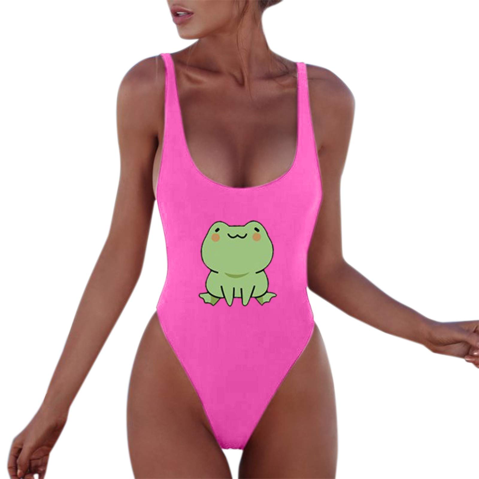 Women's High Waist Bikini Set - Retro Two Piece Swimsuit with Halter Top | Summer Beachwear for Pool, Vacation & Tropical Getaways