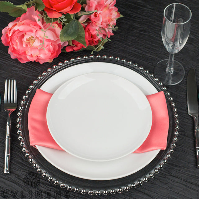 132-Inch Round Accordion Crinkle Taffeta Tablecloth - Black | Elegant Dining & Event Decor for Weddings, Parties & Formal Gatherings