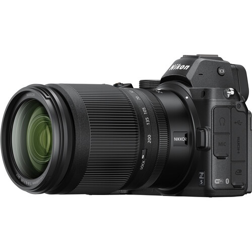 Nikon Z 5 Mirrorless Digital Camera with 24-200mm f/4-6.3 VR Lens - Full Frame 4K Video & Eye AF for Travel, Vlogging & Photography