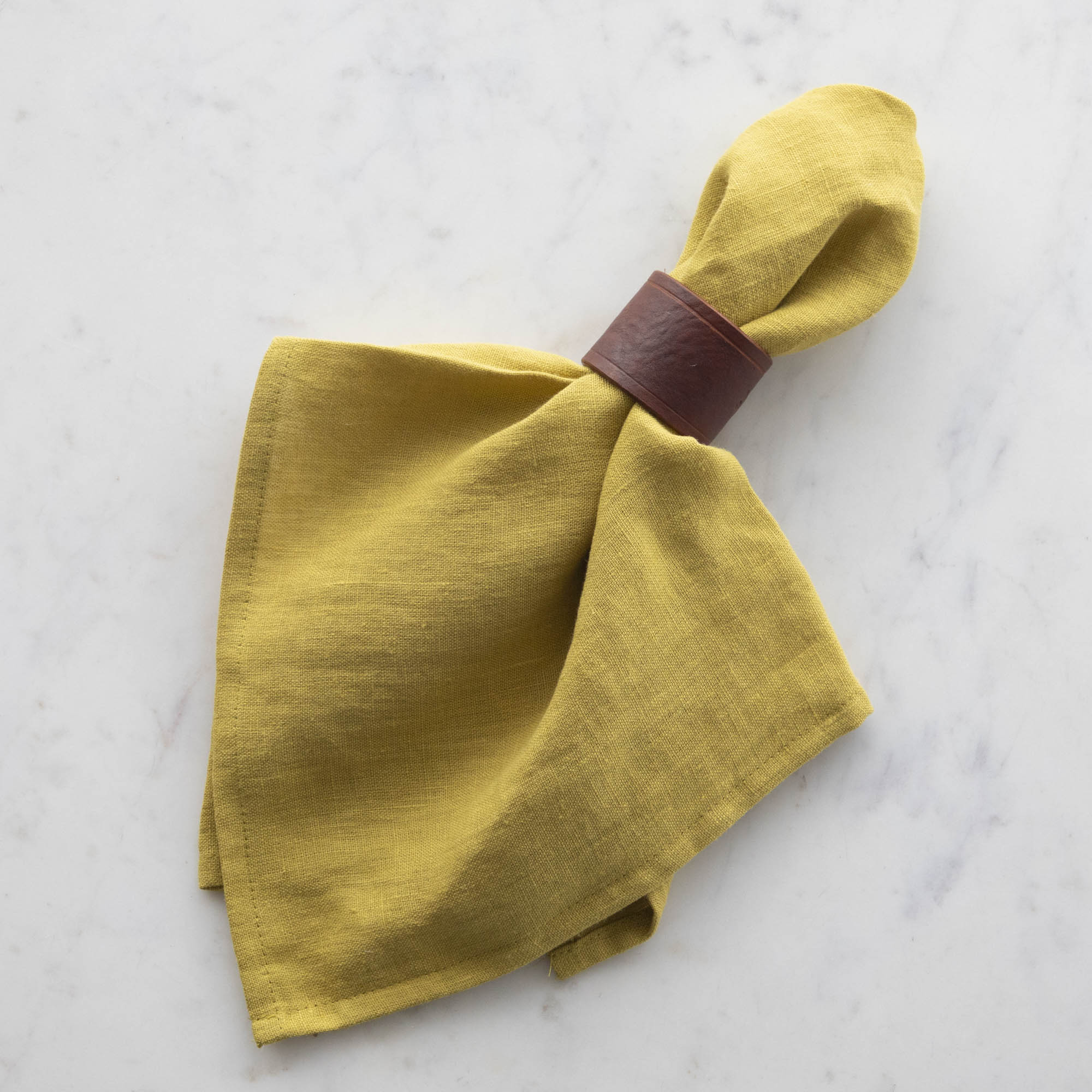 Premium European Linen Napkins Set - 100% Organic Flax Table Linens for Fine Dining, Weddings & Elegant Home Decor