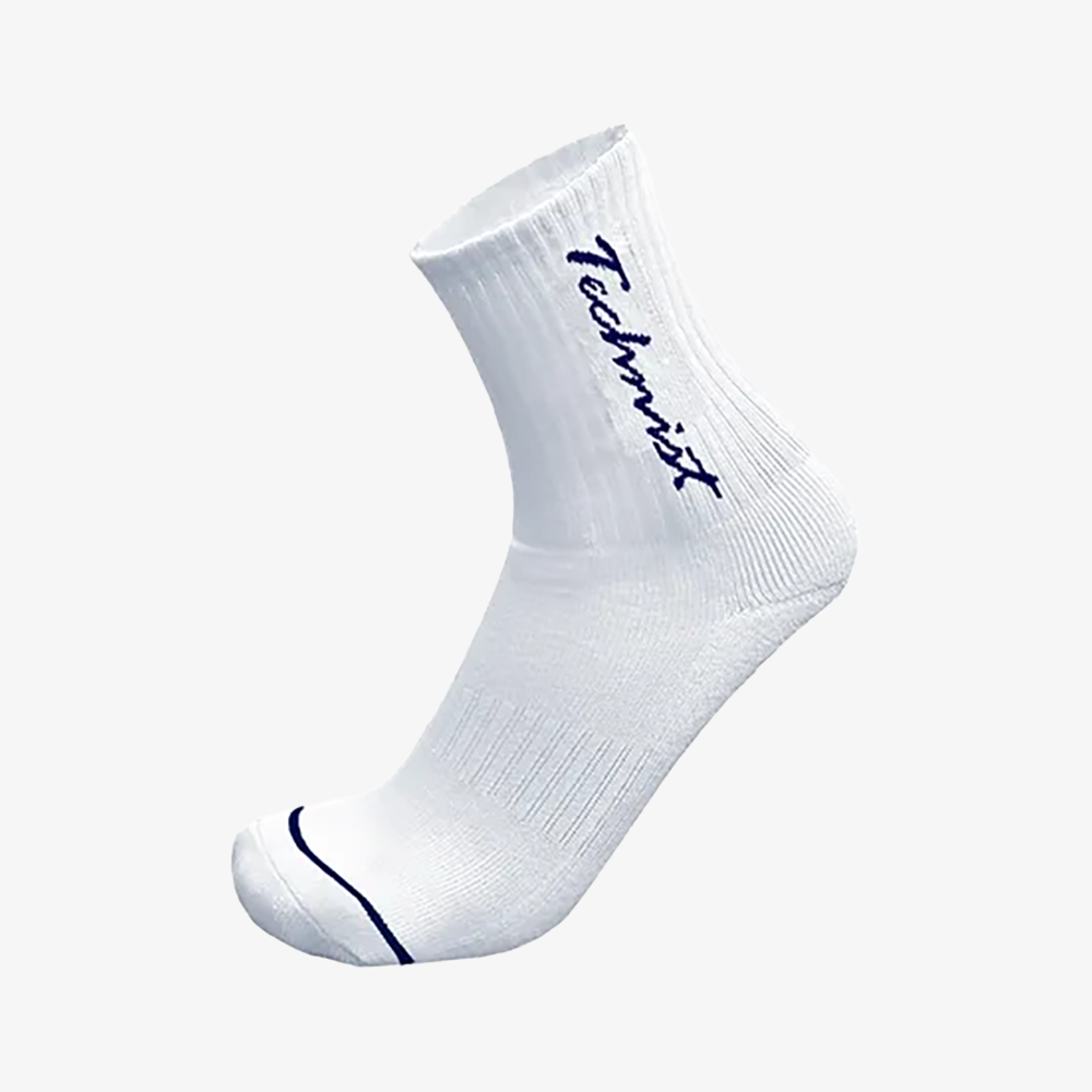 Technist Men's Sports Crew Socks - Moisture Wicking Athletic Socks for Running, Gym & Workout - Comfortable Cushioned Socks for Men - TS 13MBL (Blue) - Perfect for Sports, Hiking & Everyday Wear
