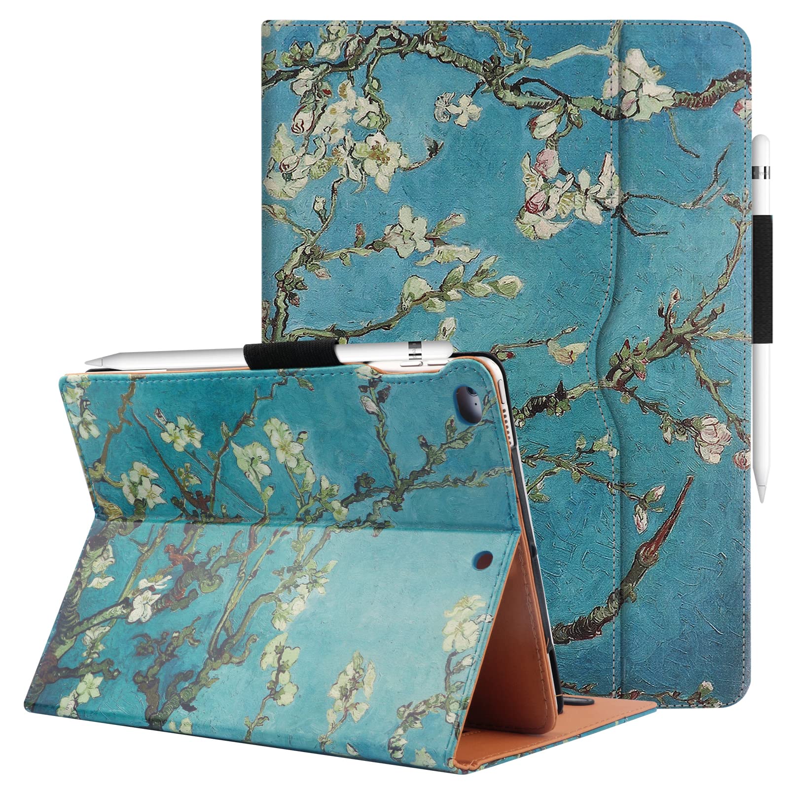 Premium iPad Air 5th/4th Gen Case (2022/2020 Model) - Slim Protective Cover with Multi-Angle Stand & Auto Sleep/Wake for 10.9