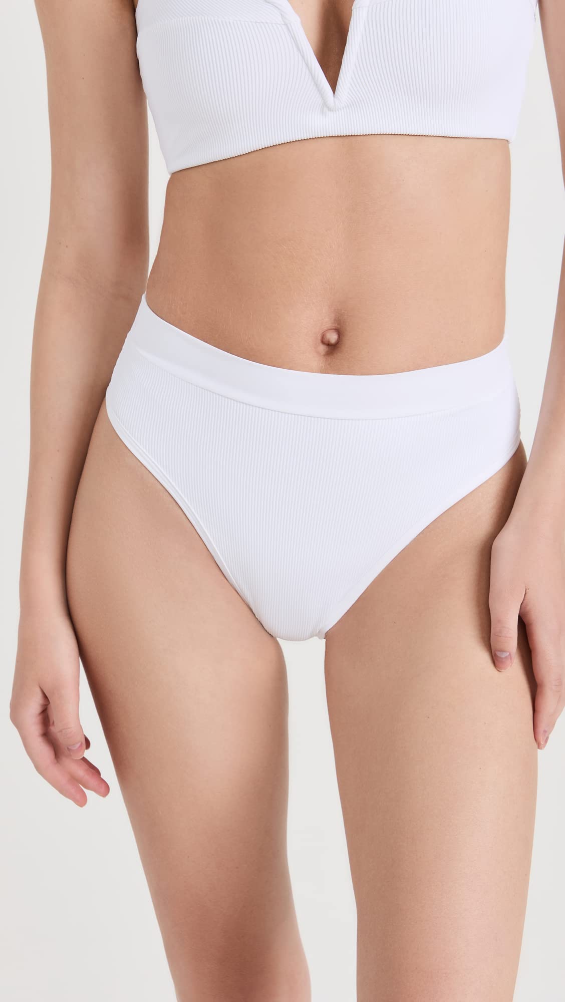 LSpace Women's Ridin' High French Cut Bikini Bottoms - Sexy High Waisted Swimwear for Beach & Pool Vacations