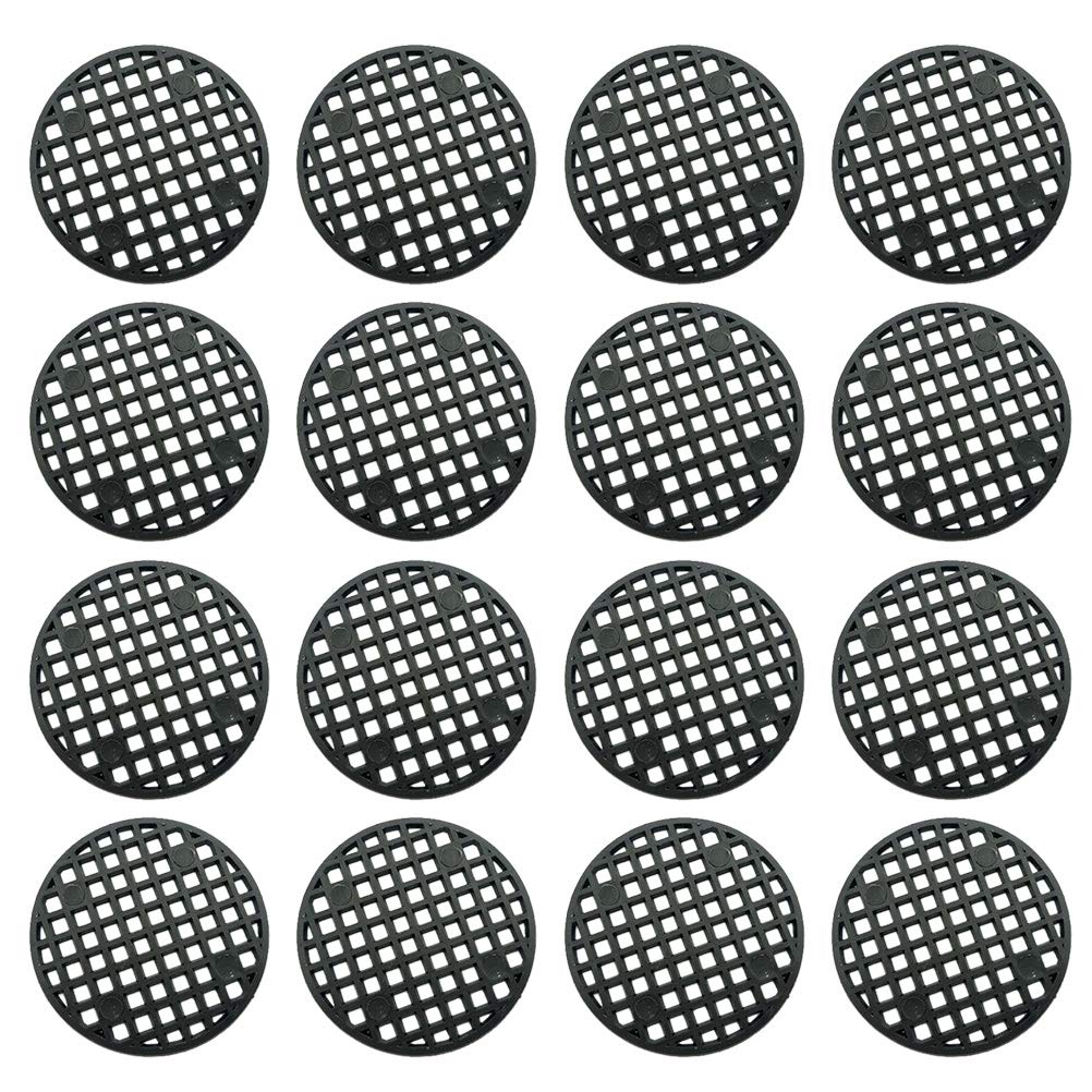 DOITOOL 3-Pack Plant Saucer Tray - 2 Gallon Round Drip Tray for Flower Pots, Movable Cork Base Plant Pot Tray for Succulents, Indoor & Outdoor Garden, Balcony Use - Perfect for Drainage and Plant Protection