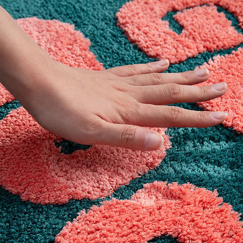 Premium Tufted Bath Mat - Soft, Absorbent & Non-Slip Bathroom Rug for Safety and Comfort - Perfect for Bathroom, Shower, and Vanity Areas