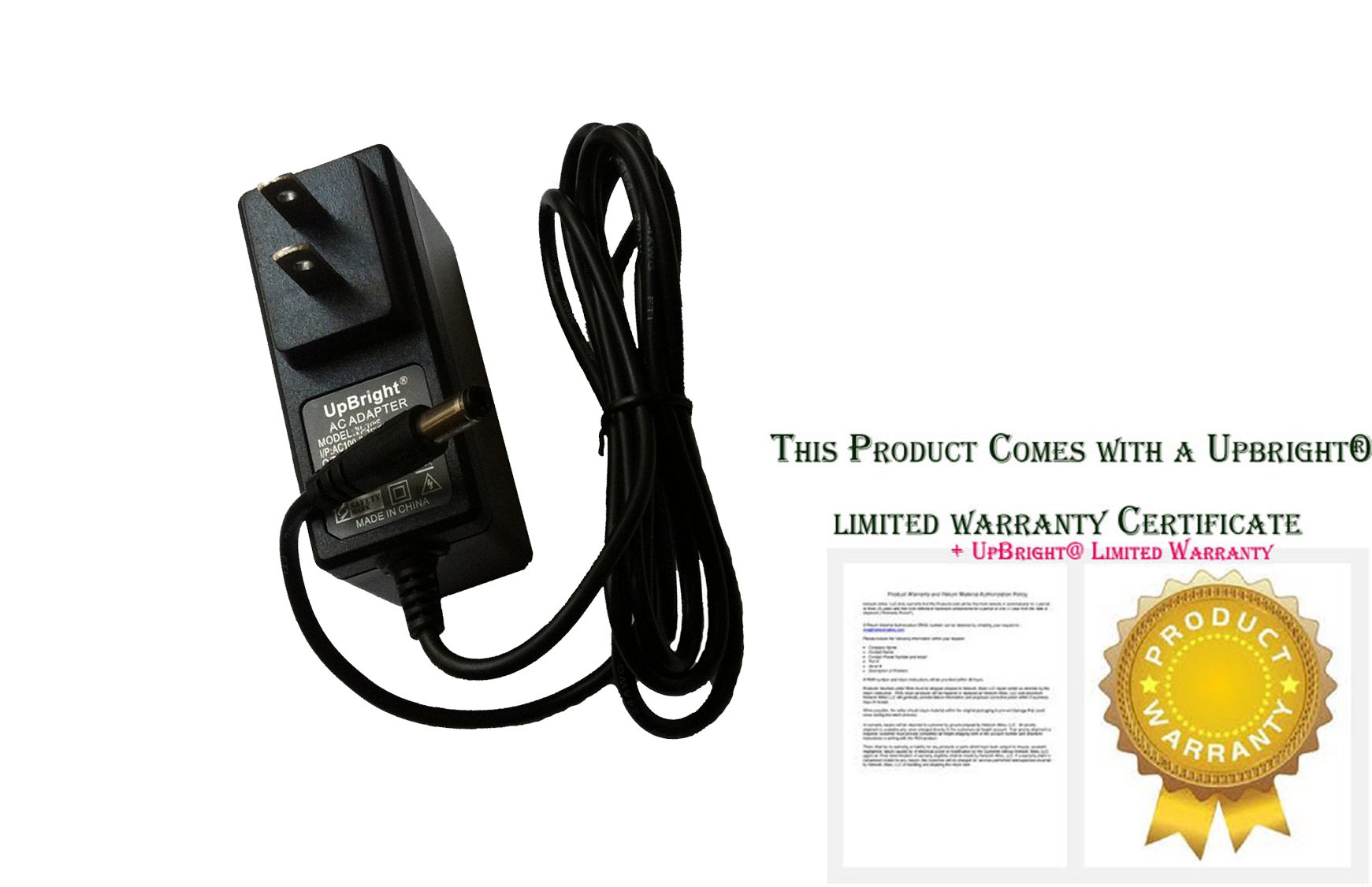 UpBright 12V 2A AC/DC Power Adapter for Swann DVR4 DVR8 DVR9 DVR16 Series Security Systems - 12VDC 2000mA Power Supply Charger - Compatible with Home & Office Surveillance Cameras