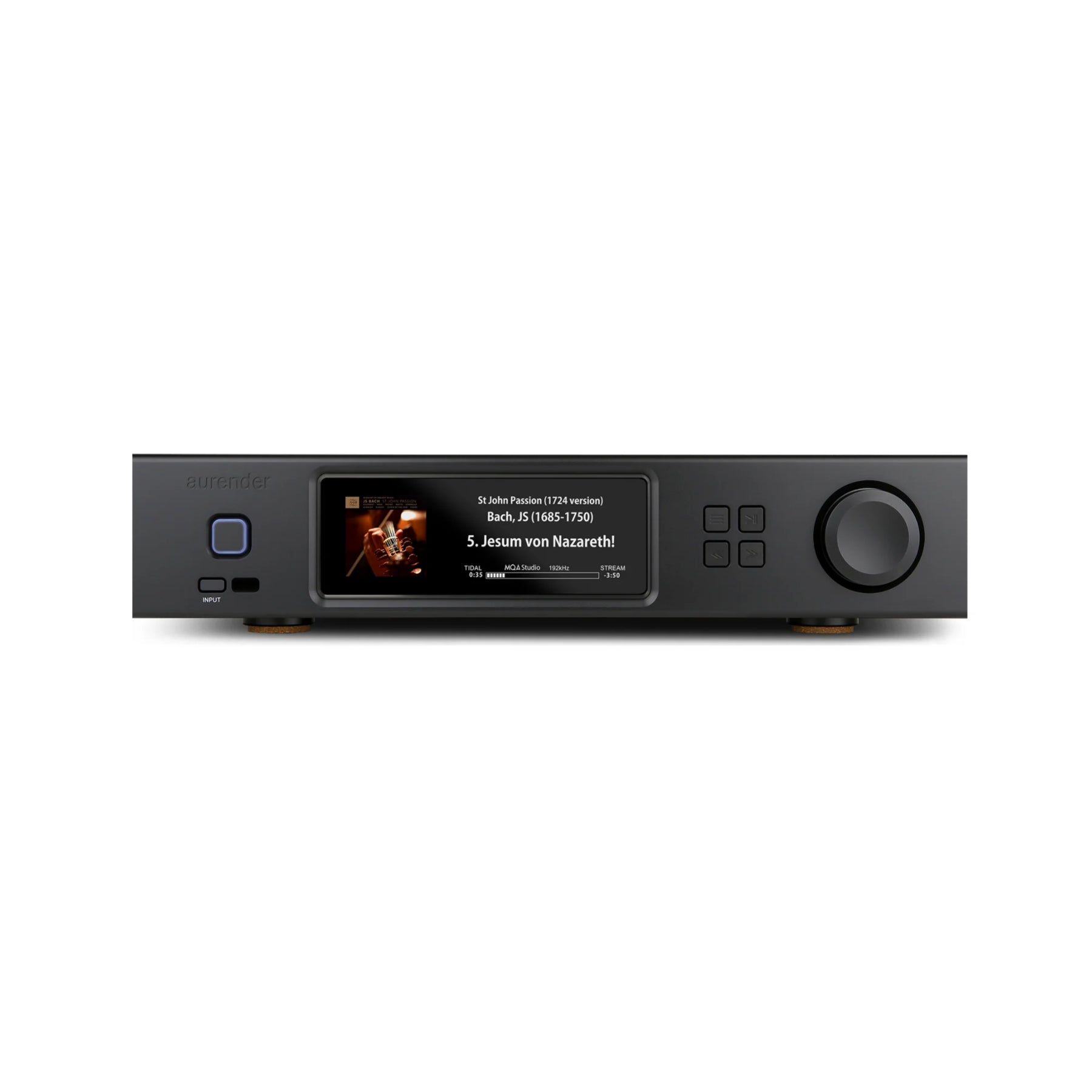 Aurender A15 High-End Analog Network Audio Player & DAC - Premium Hi-Fi Streaming for Home Theater & Audiophile Listening