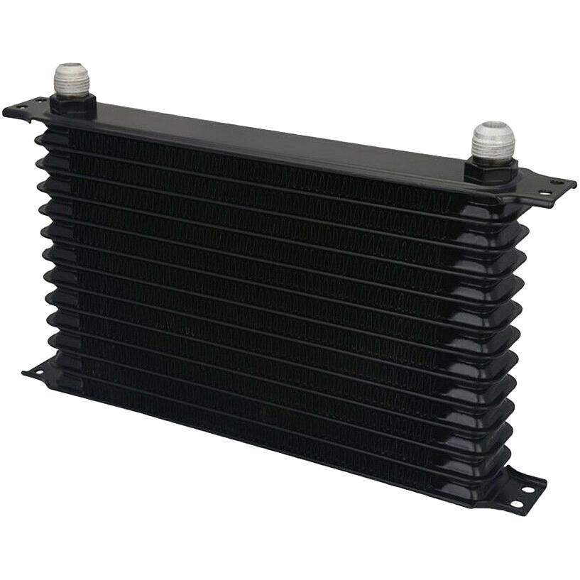 13 Row Engine Transmission Oil Cooler with 10AN 8AN 6AN Hose End Adapter Fittings - High Performance Cooling for Racing, Towing & Off-Road Vehicles