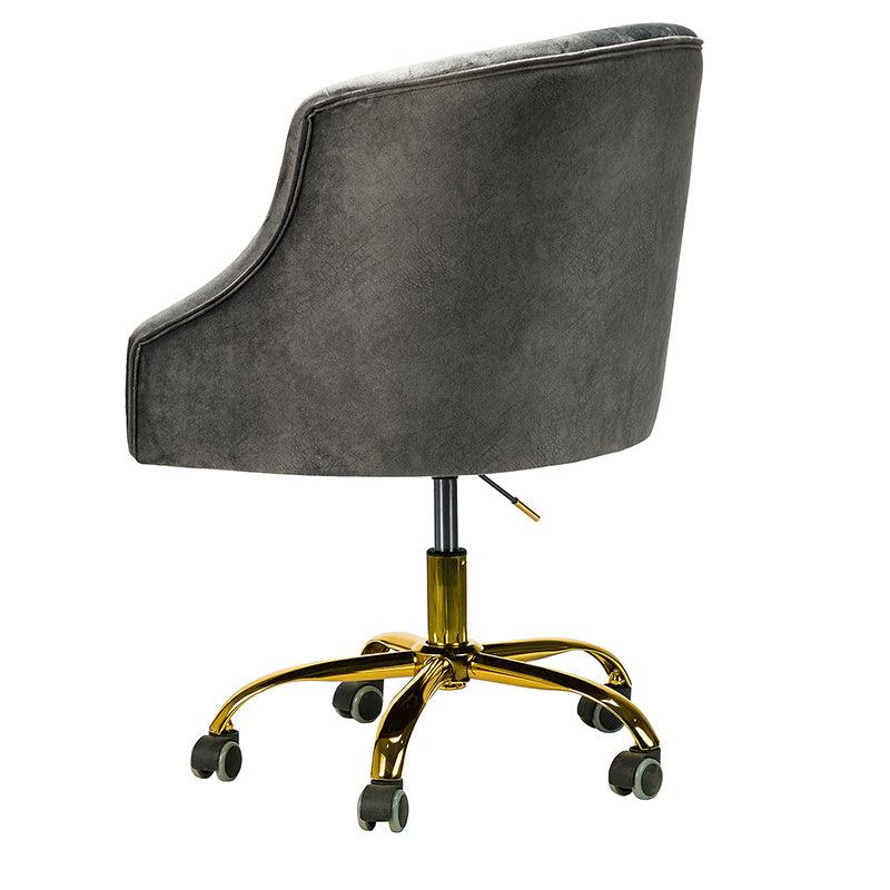 Penelope Velvet Tufted Office Chair - Ergonomic Executive Desk Chair with Lumbar Support - Perfect for Home Office, Gaming & Workspace Comfort