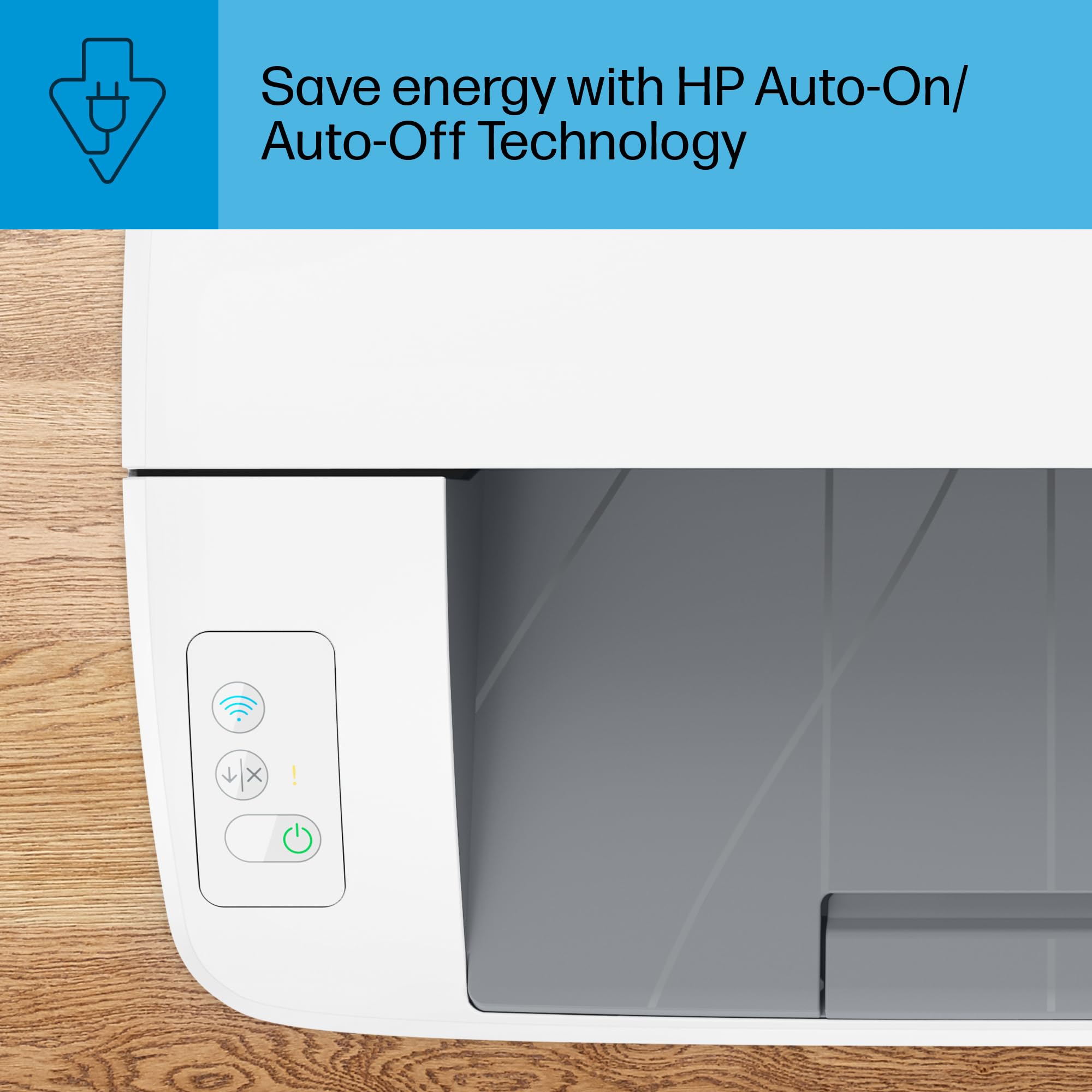 HP LaserJet M110w Wireless Printer - Fast Printing, Easy Setup, Mobile & Cloud Compatible - Ideal for Home Office & Small Business Workspaces