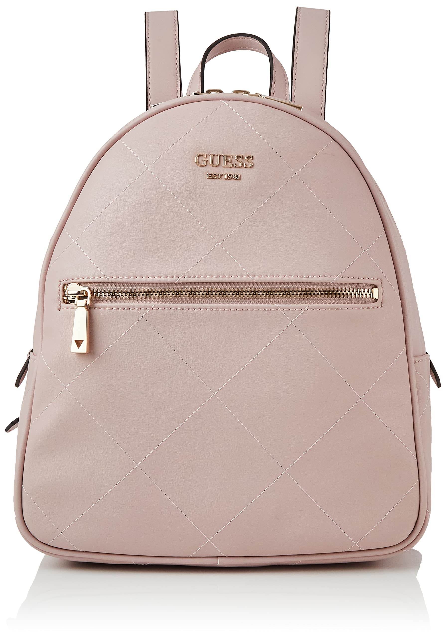 GUESS Women's Vikky Backpack - Powder Pink One Size US | Stylish Casual & Travel Backpack for Work, School & Everyday Use