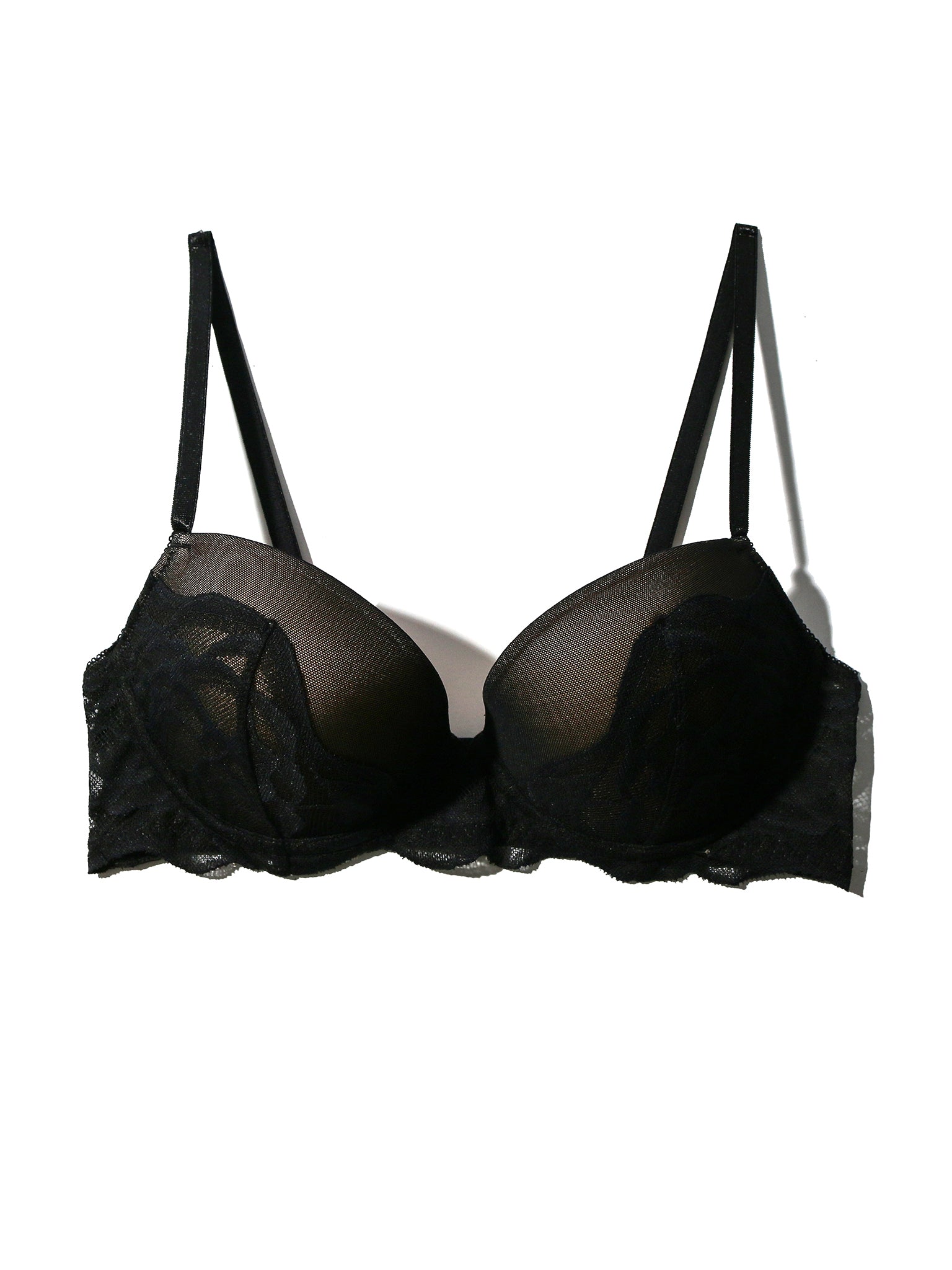 Dark Romance Underwire Bra - Sexy Lace Push Up Bra for Women, Comfortable & Supportive - Perfect for Date Night, Valentine's Day & Special Occasions