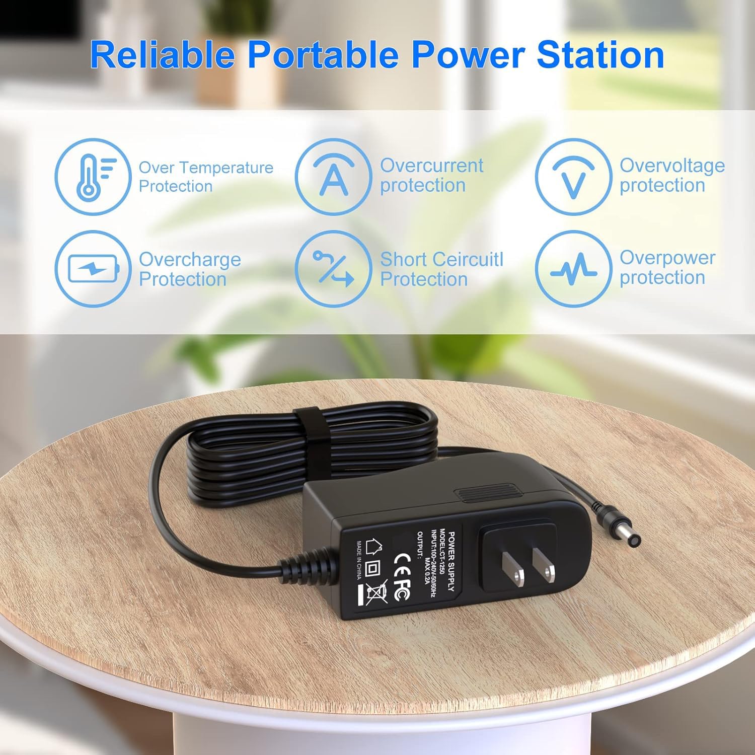 VHBW Vacuum Cleaner Charger Replacement for Fykee P11 K-21B Pro A10 PRO, Ganiza V25, Zoker A10 A10pro, Kyvol V20 - AC Power Adapter Cord for Cordless Vacuums - Perfect for Home Cleaning & Quick Recharging