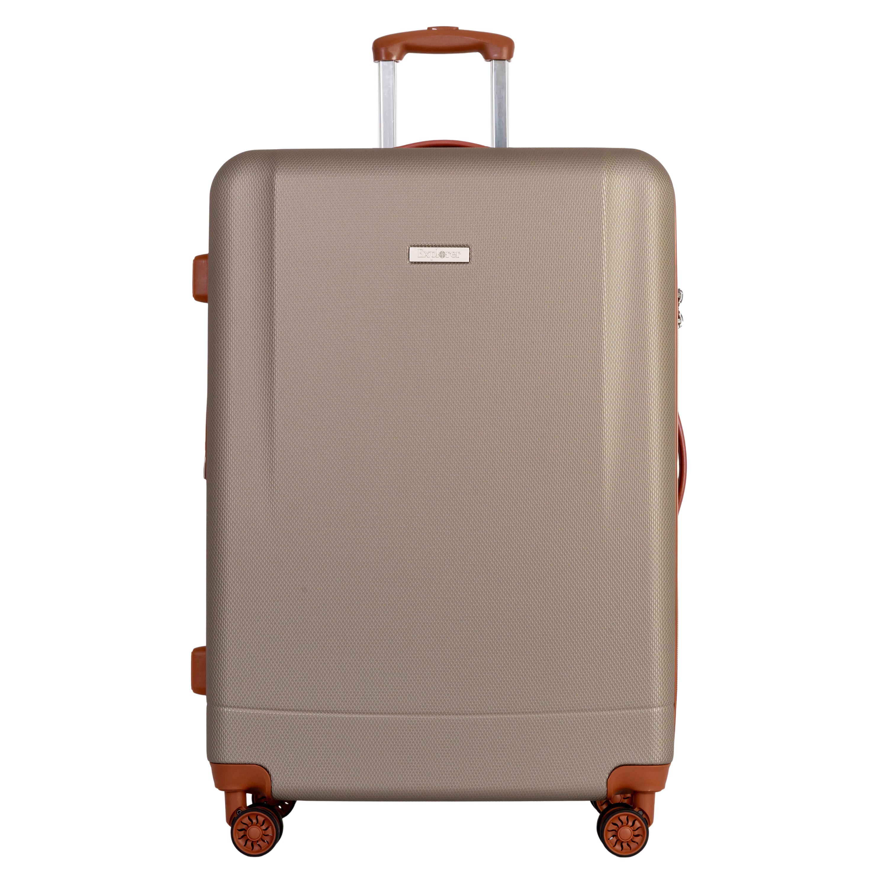 Explorer First Class Expandable Large Luggage - 28 Inch Checked Suitcase with Spinner Wheels for International Travel, Business Trips & Family Vacations