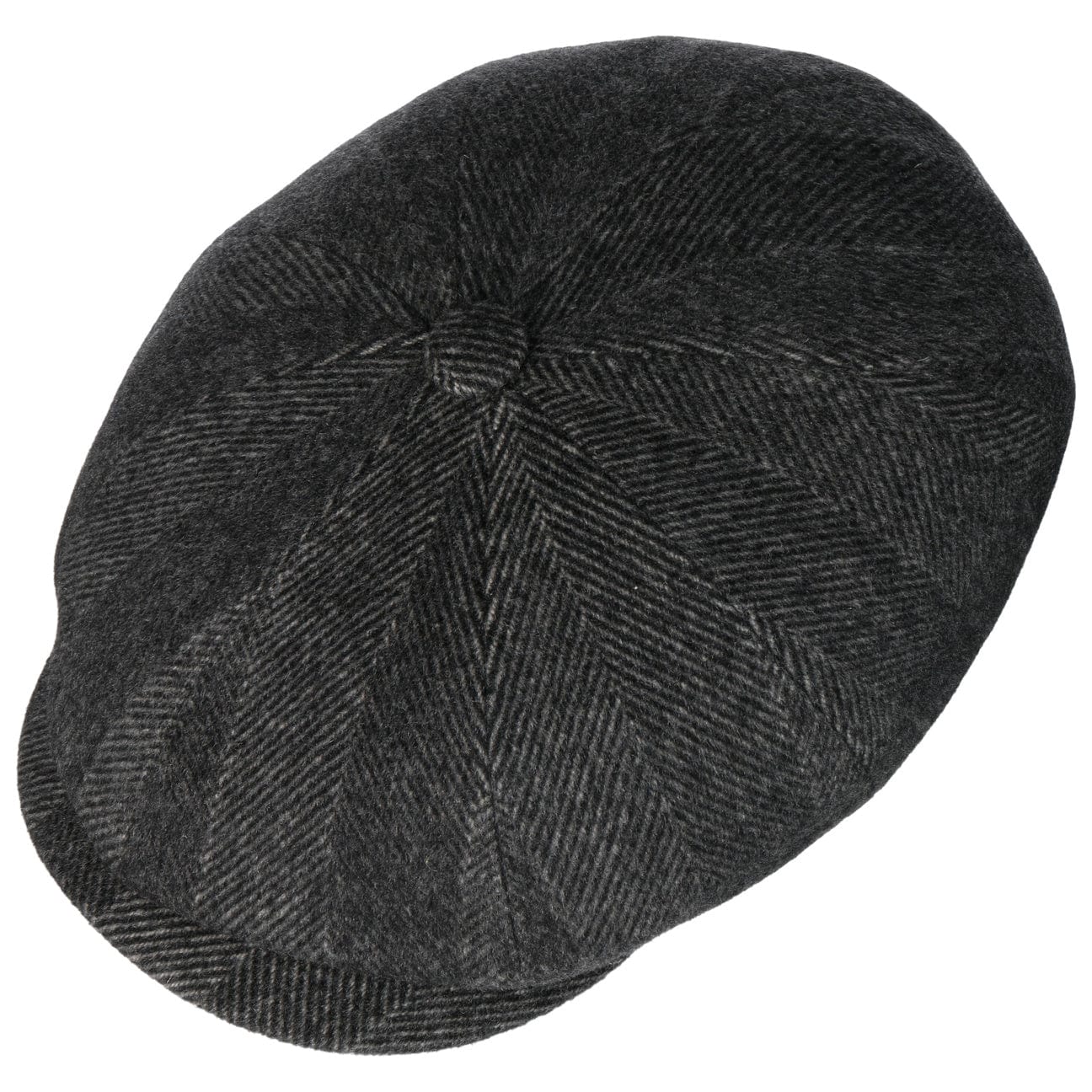 Alfonso D'Este Rolando Premium Cashmere Flat Cap for Men - Classic Winter Hat for Outdoor Activities & Formal Occasions