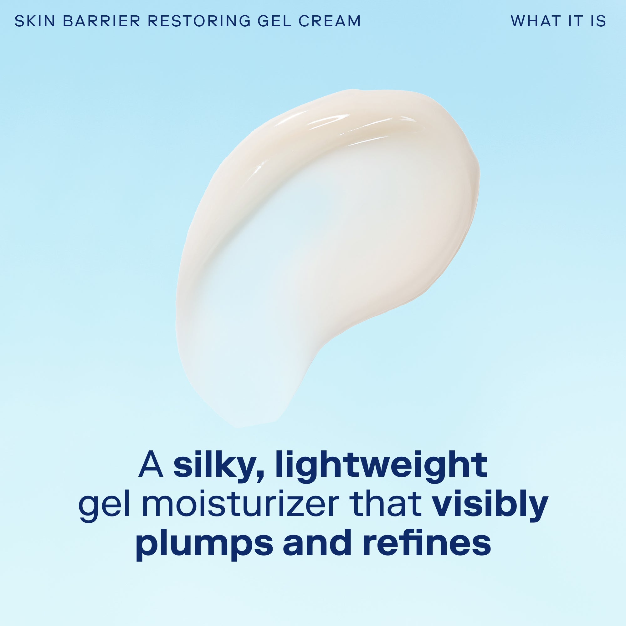Barrier+ Restoring Gel Cream Refillable Duo - Hydrating Moisturizer for Dry & Sensitive Skin | Day & Night Face Cream for Soothing & Repairing Skin Barrier | Perfect for Travel & Daily Skincare Routine